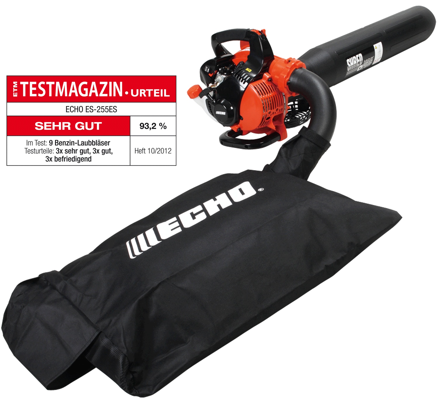 Laubsaug- /häcksler ES-255ES